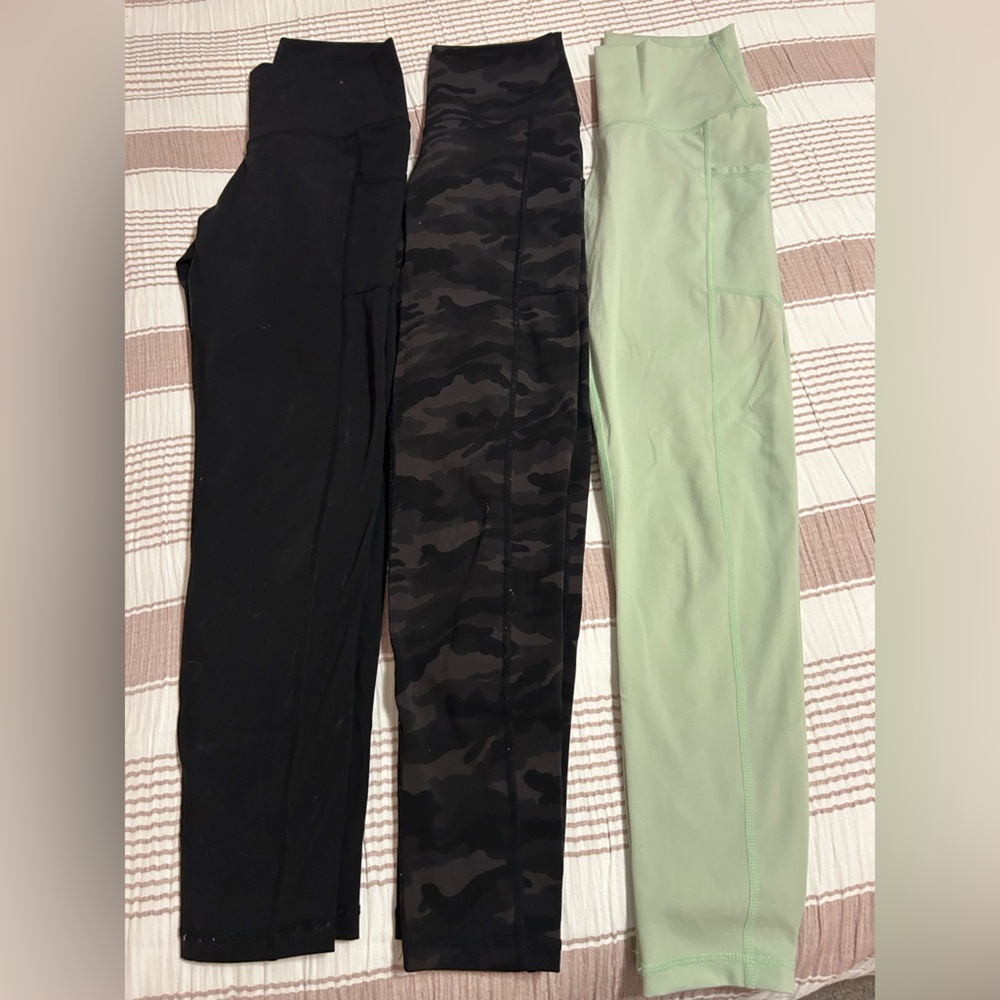 Amazon Women's Leggings - Black, Camouflage, Green
